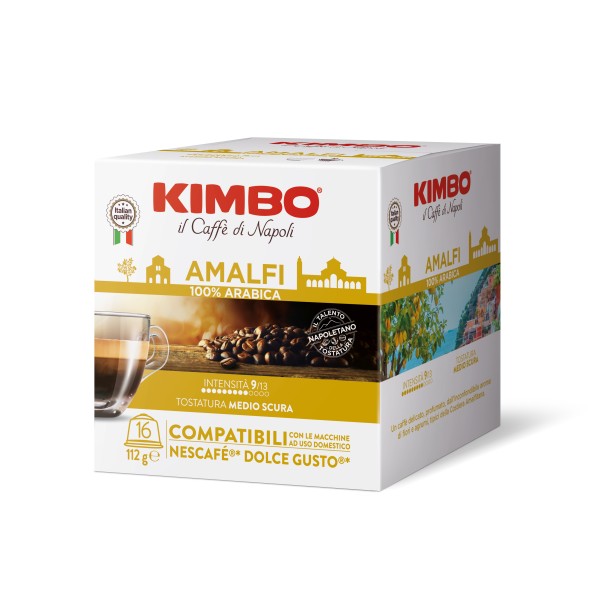 Kimbo Amalfi 100% Арабика DG капсули 16 бр.